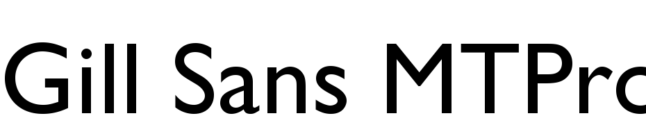 Gill Sans MT Pro Medium cкачати шрифт безкоштовно